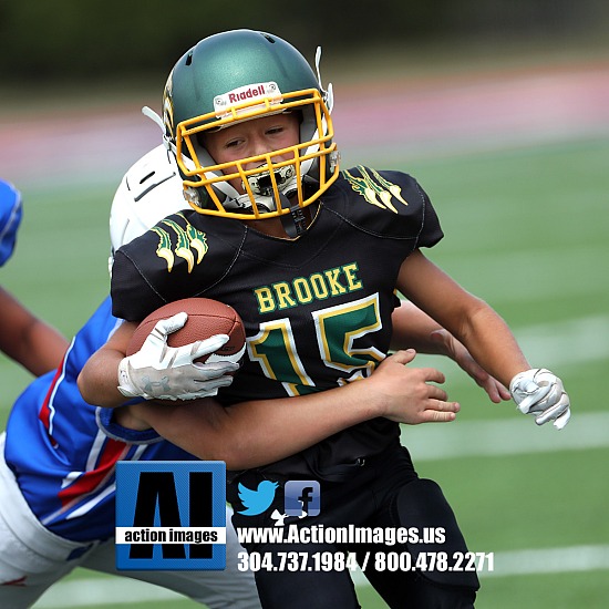 Brooke Bruins Bantam Football 8-25-24