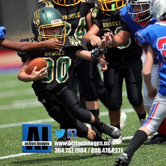 Brooke Bruins JV football 8-25-24